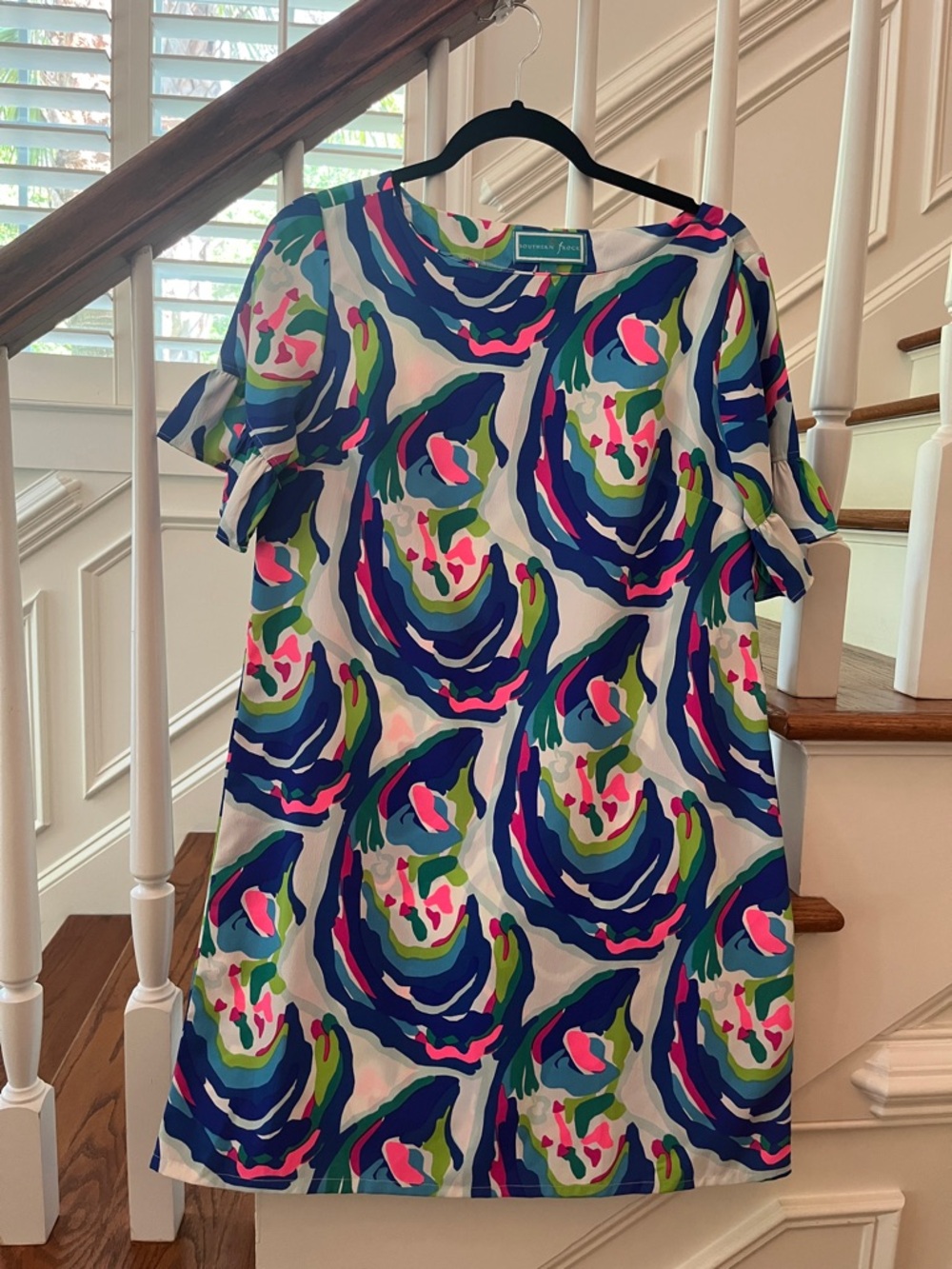 Southern Frock Oyster Print Dress